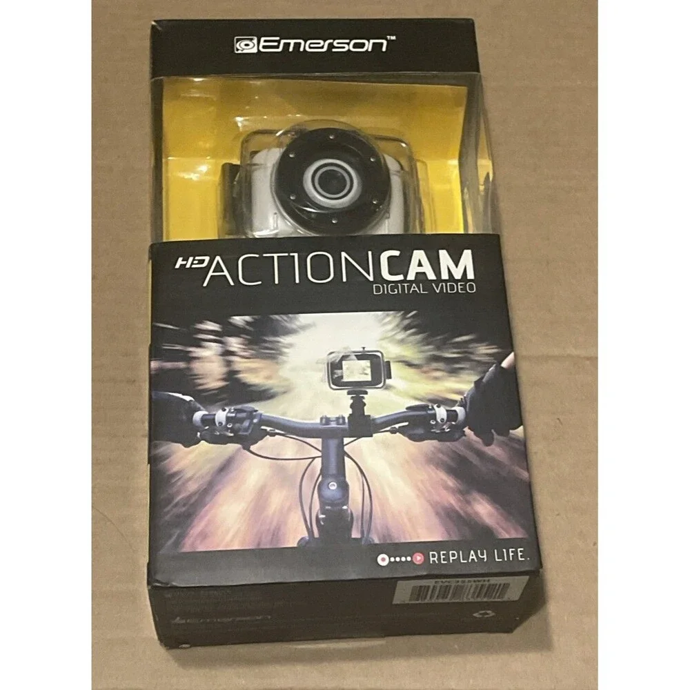 Emerson EVC355WH HD ActionCam Waterproof Digital Video Camera